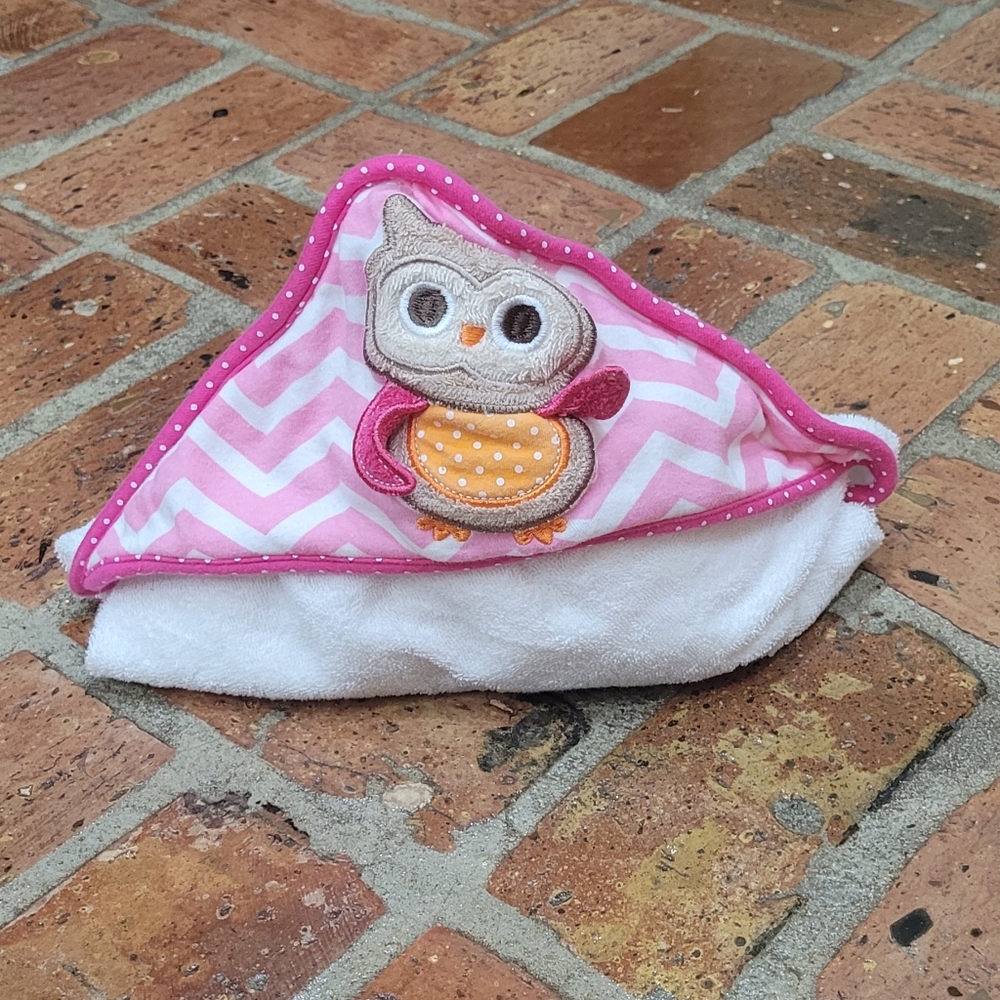 Owl Bath Towel with Hoodie